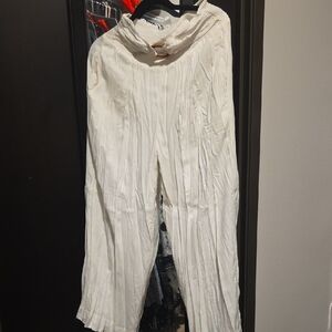 Patrons of Peace Cream Wide Leg Pants